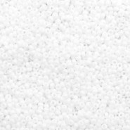 Miyuki rocailles kralen 15/0 - Opaque white 15-402